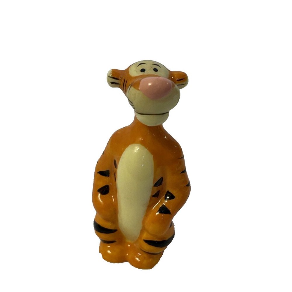 Tigger Miniature Glass Figurine 2 Inches Tall Winnie the Pooh Cake Topper
